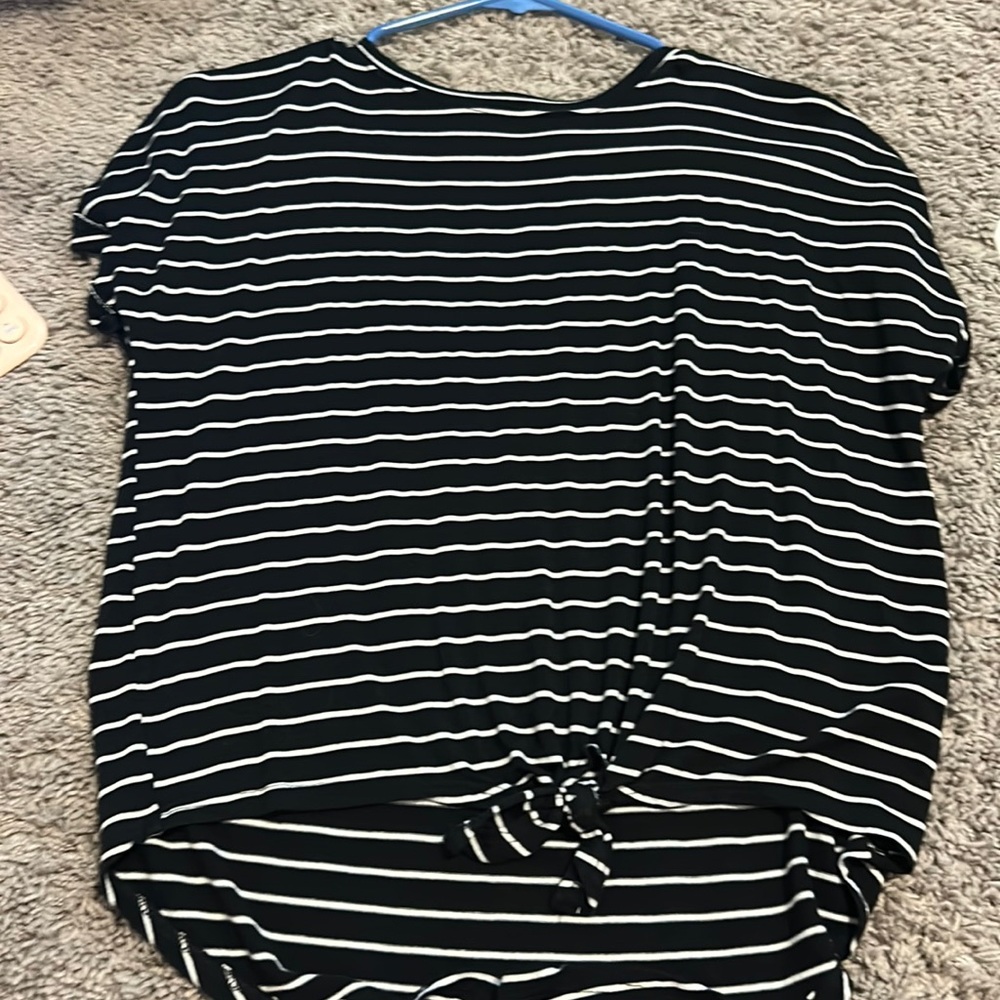 Girls striped top.